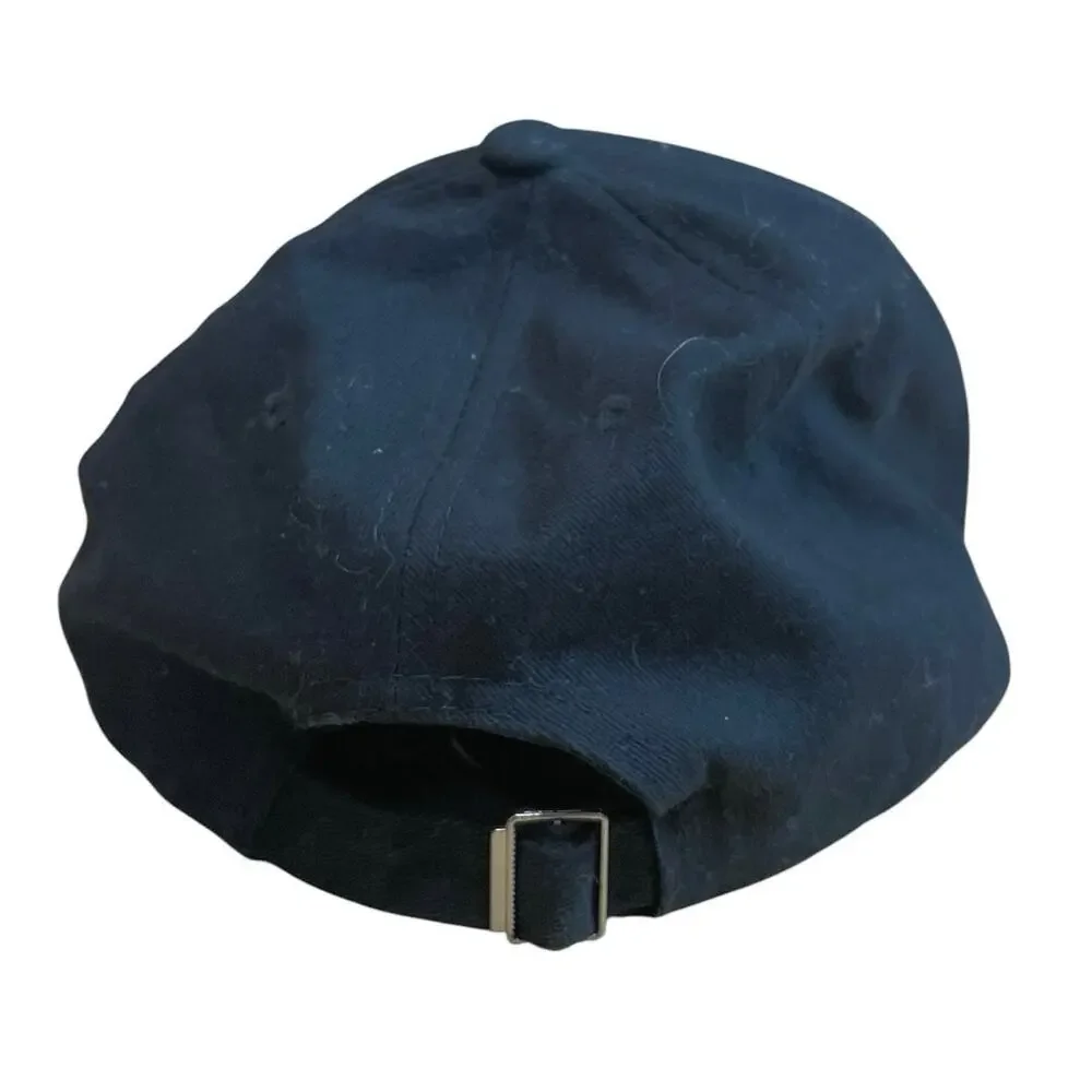 Women's Navy Blue Queen Rhinestone Bling Adjustable Baseball Hat Cap One Size